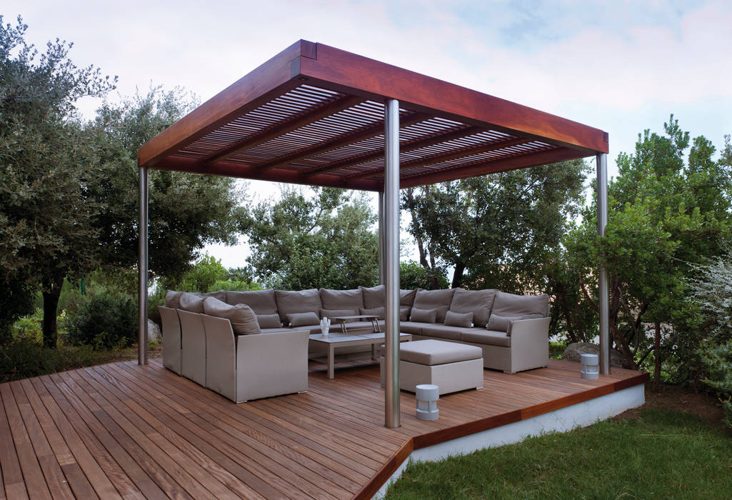 homify Giardino moderno Mobili