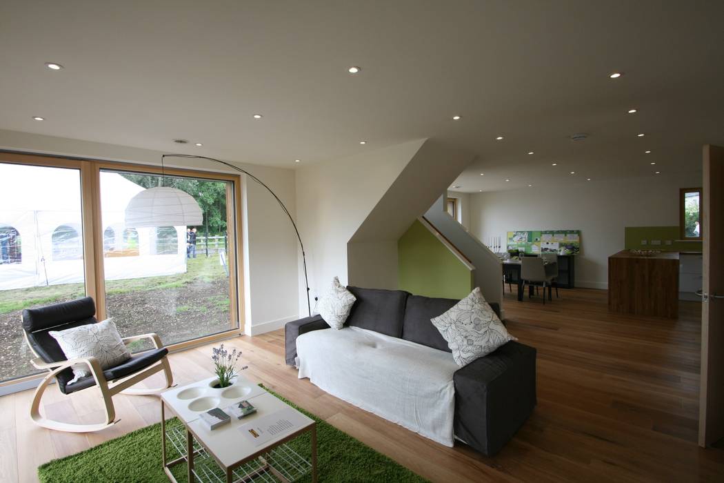 Howe Park Passivhaus, Eco Design Consultants Eco Design Consultants Modern living room Accessories & decoration