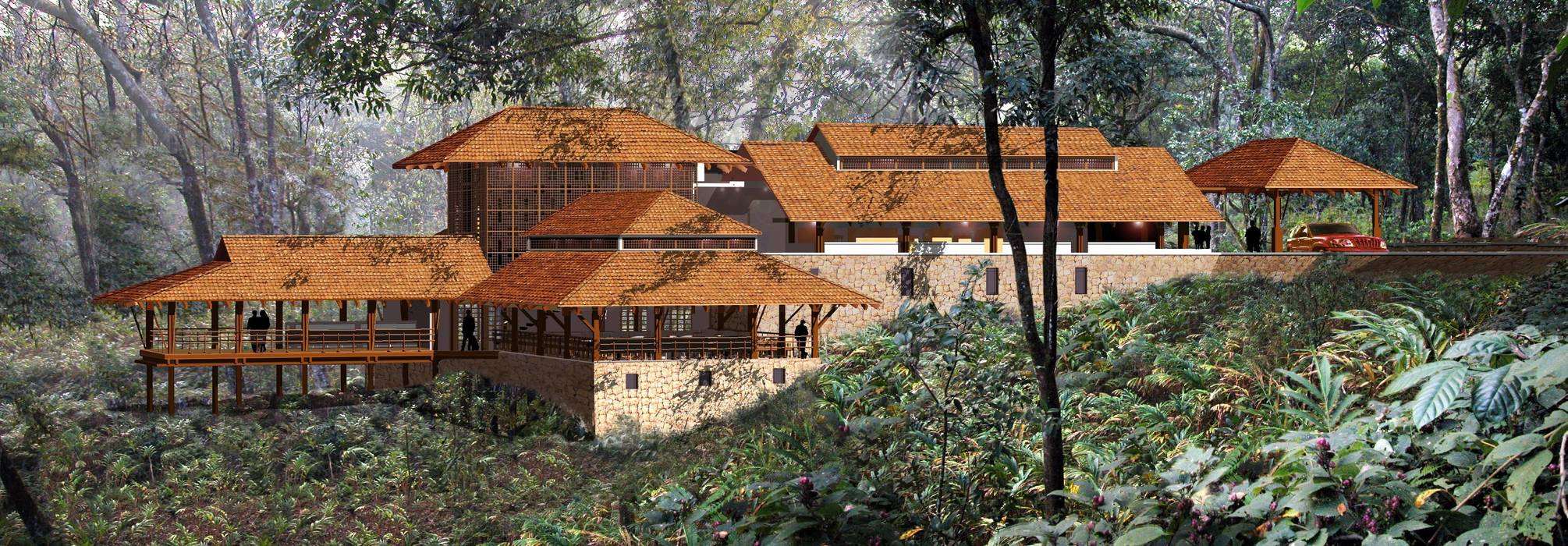 Kodagu Valley Resort, I.M.Kadri Architects I.M.Kadri Architects Rooms