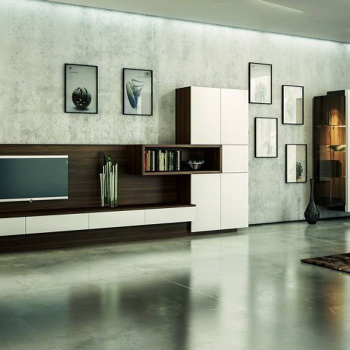 Wohninspirationen , Werkstätte Berndt GmbH Werkstätte Berndt GmbH غرفة المعيشة TV stands & cabinets