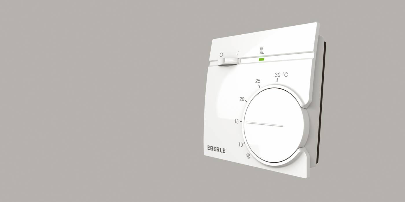 Raumtemperaturregler RTR 9000 von EBERLE Controls:, EBERLE Controls EBERLE Controls 客廳