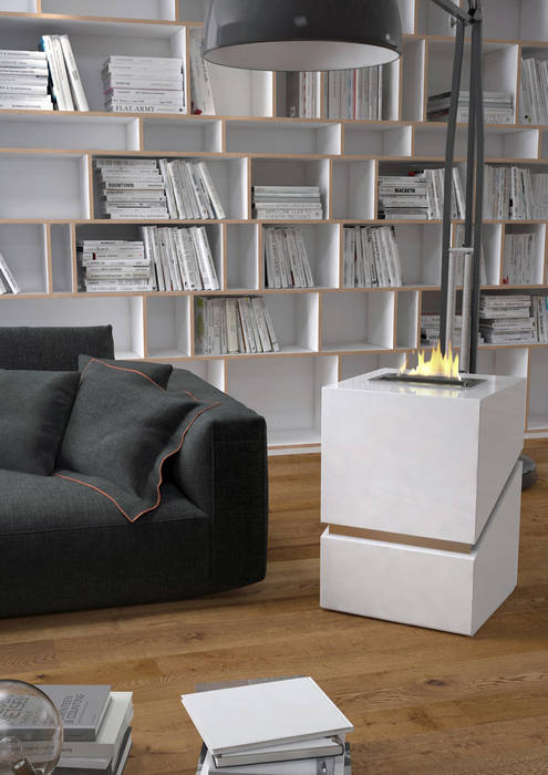 Collezione caminetti d'arredo, MaisonFire MaisonFire ห้องนั่งเล่น เตาผิงและของตกแต่ง