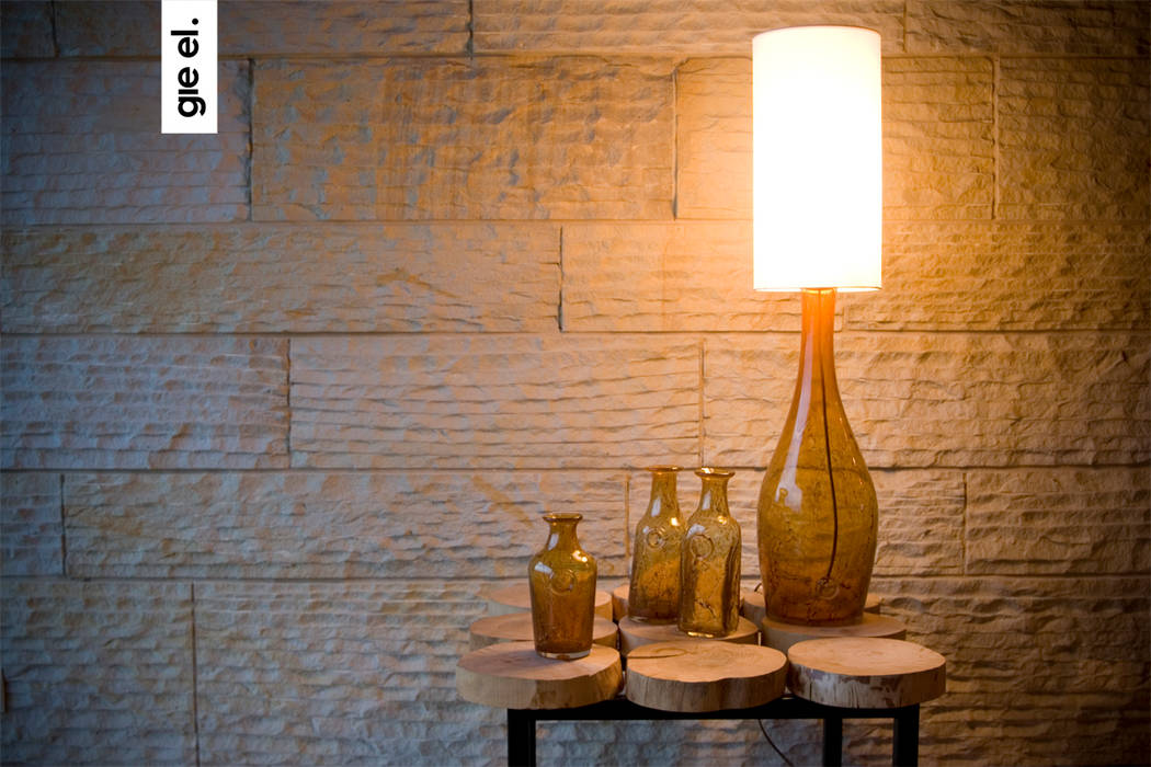Glass lamp Gie El Home 现代客厅設計點子、靈感 & 圖片 照明