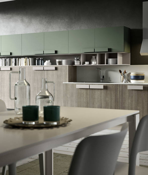 ONE_K handle, Siloma srl Siloma srl Modern style kitchen Storage