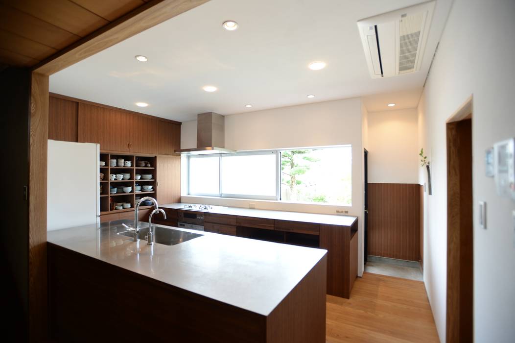 HOUSE F Renovation I SHUSAKU MATSUDA & ASSOCIATES, ARCHITECTS 모던스타일 주방