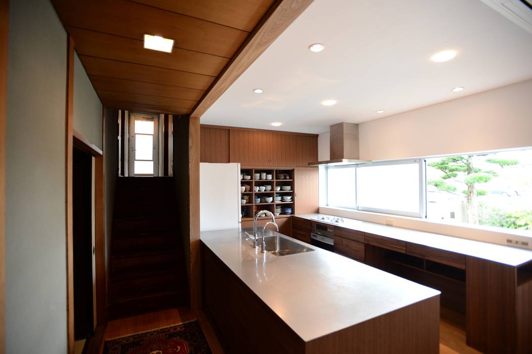 HOUSE F Renovation I SHUSAKU MATSUDA & ASSOCIATES, ARCHITECTS 모던스타일 주방