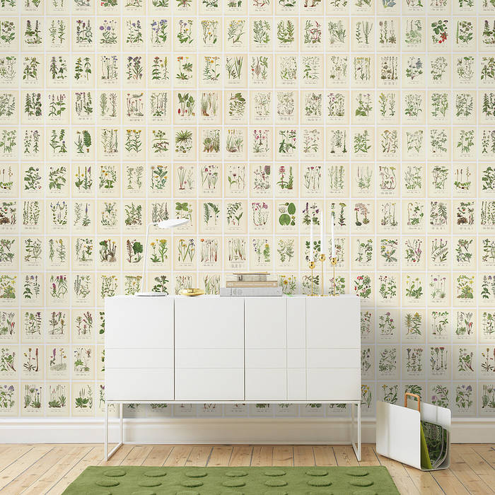 homify Dinding & Lantai: Ide desain, inspirasi & gambar Wallpaper