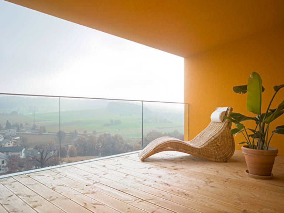 Einfamilienhaus COURGEVAUX, BOEGLIKRAMP BOEGLIKRAMP Modern terrace