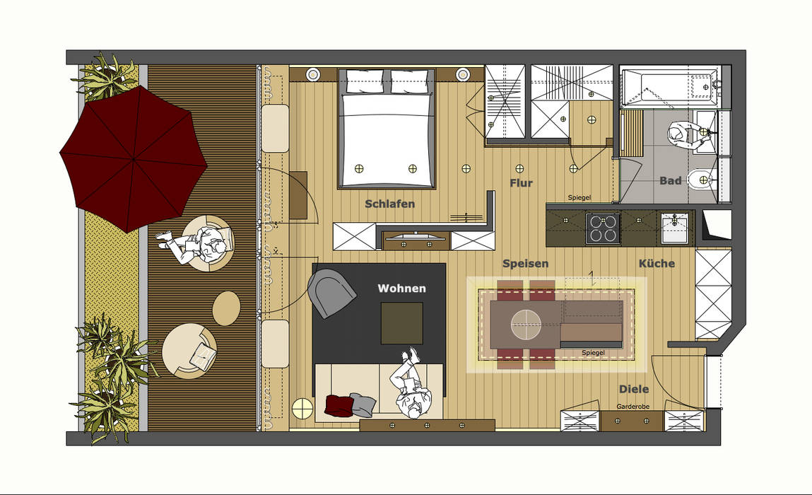 Grundriss Entwurf Modern Von Eswerderaum Modern Homify