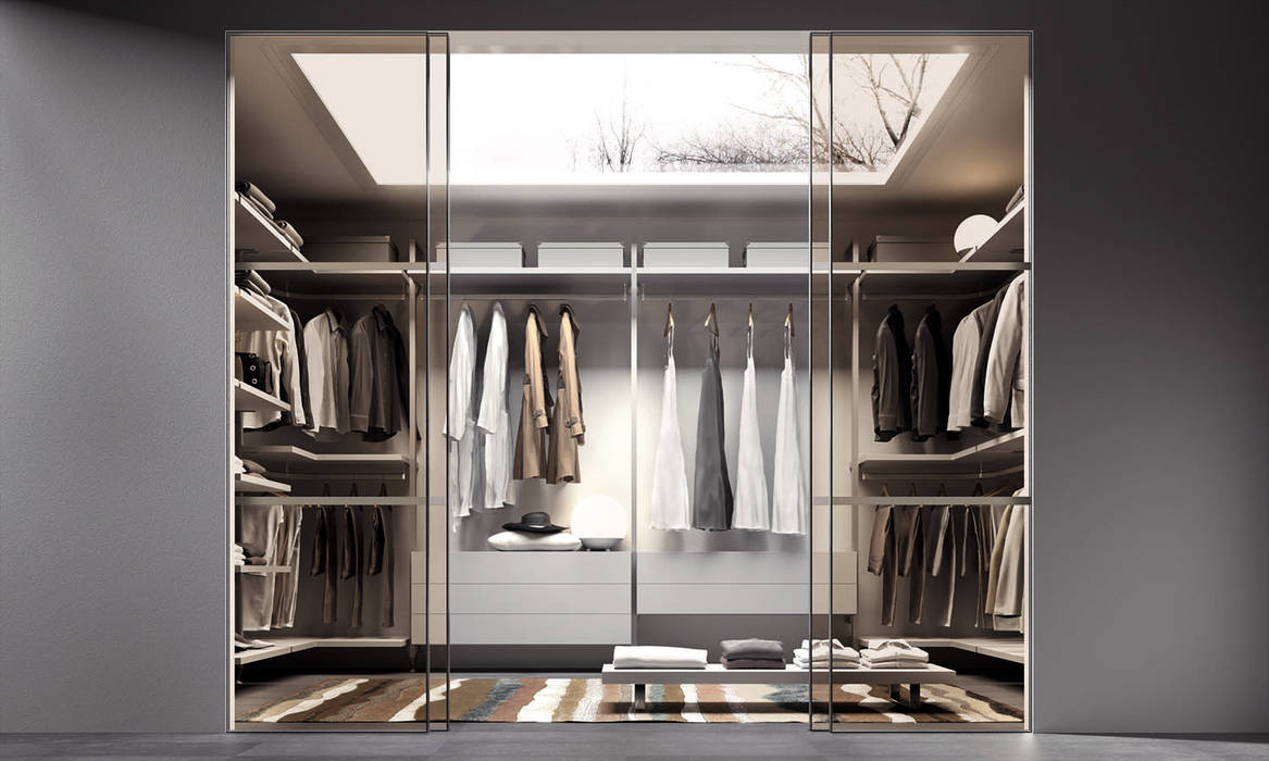 Armarios y vestidores, MOBLEC, S.L MOBLEC, S.L Modern style bedroom Wardrobes & closets