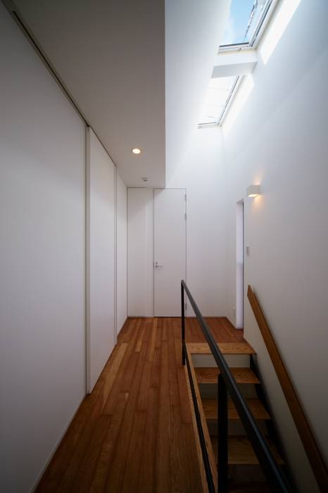 ＷＨＩＴＥ ＢＯＸ, MITSUTOSHI OKAMOTO ARCHITECT OFFICE 岡本光利一級建築士事務所 MITSUTOSHI OKAMOTO ARCHITECT OFFICE 岡本光利一級建築士事務所 北欧風 家