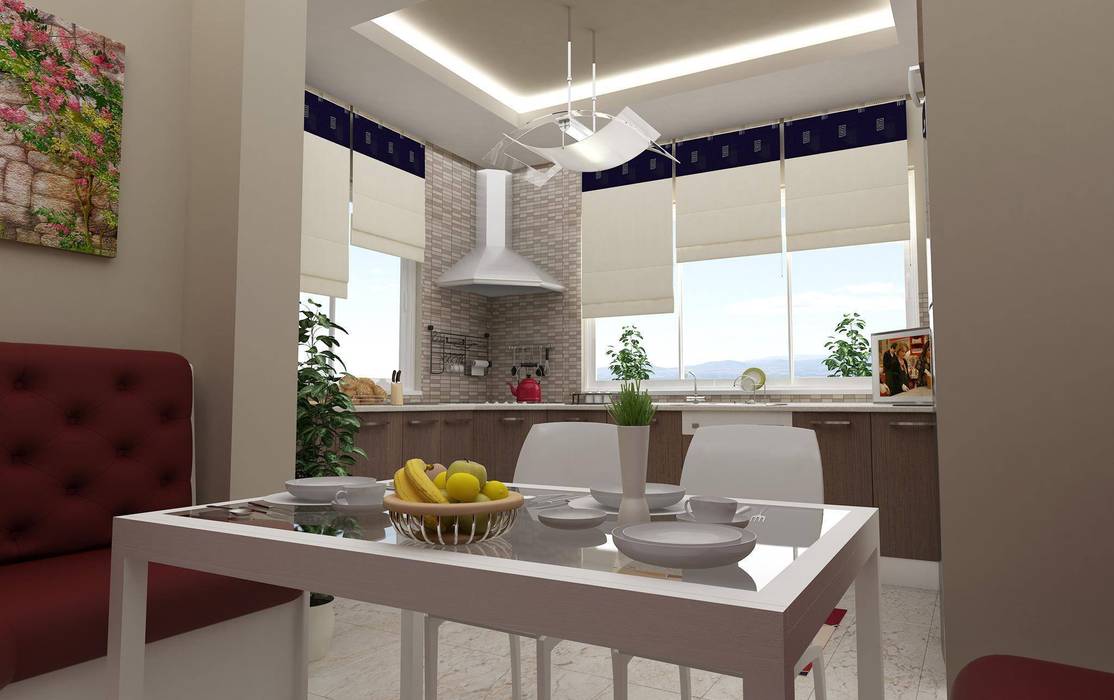 TRABZON-ÖZTÜRK YAPI PROJESİ, CANSEL BOZKURT interior architect CANSEL BOZKURT interior architect