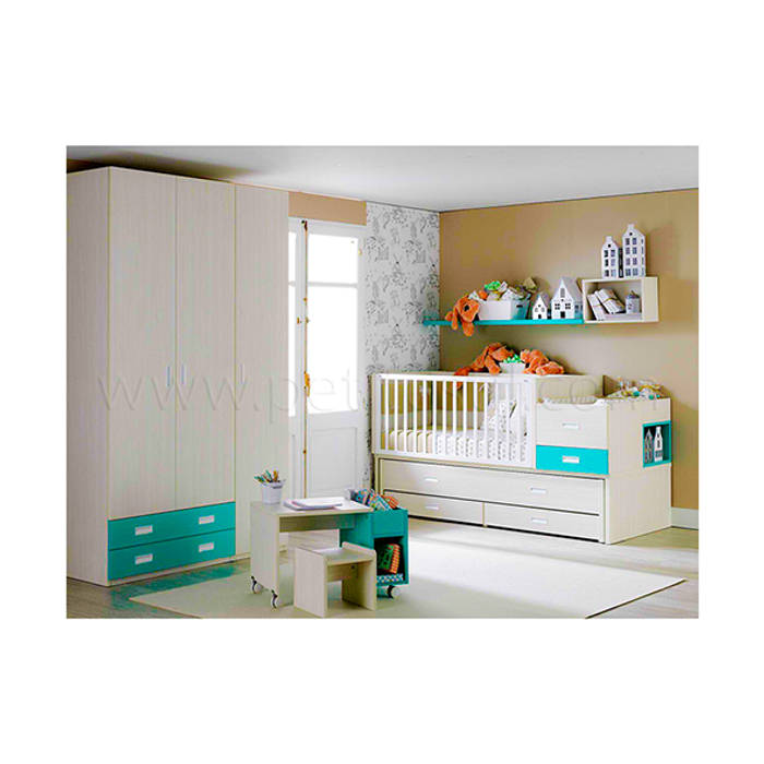 HABITACIONES INTANTILES, Petit Estil S.L. Petit Estil S.L. Modern Kid's Room Beds & cribs