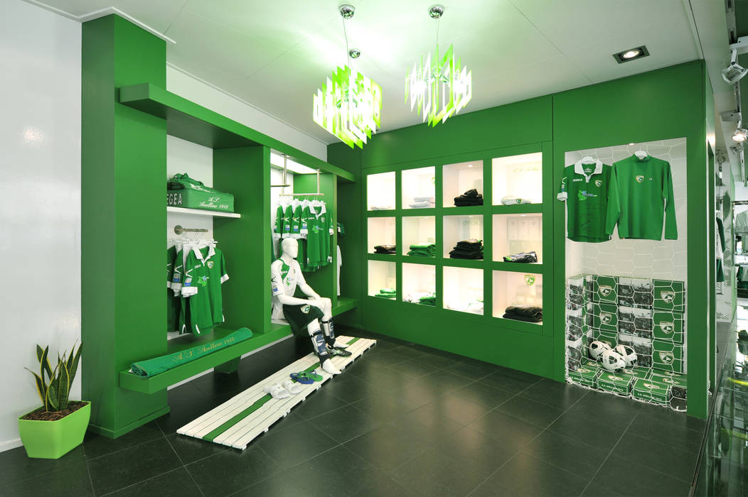 Official Store A.S. Avellino 1912 , LMarchitects LMarchitects Commercial spaces Office spaces & stores