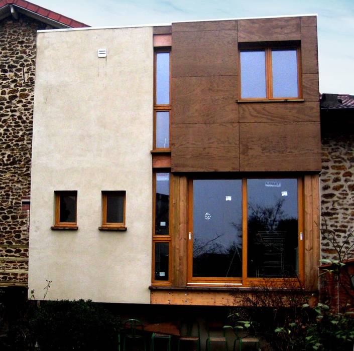 Extension d'une maison individuelle en ossature bois à Villemomble (93), Paula Bianco Paula Bianco