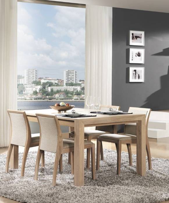 Mesas de comedor nórdicas - Ámbar Muebles, Paco Escrivá Muebles Paco Escrivá Muebles Skandinavische Esszimmer Tische