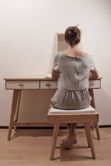 Ode to yourself, Studio Op Poten Studio Op Poten Kamar Tidur Modern Dressing tables