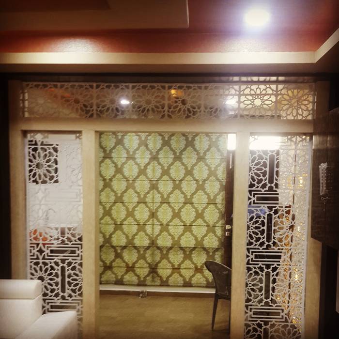 Flat Mr Singh, Studio Interiors Design Co. Studio Interiors Design Co. Modern walls & floors Wall & floor coverings