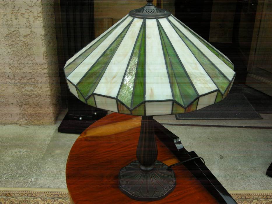 Lampe De Table Art Deco Tiffany Miami Par D Art Et Deco Eclectique