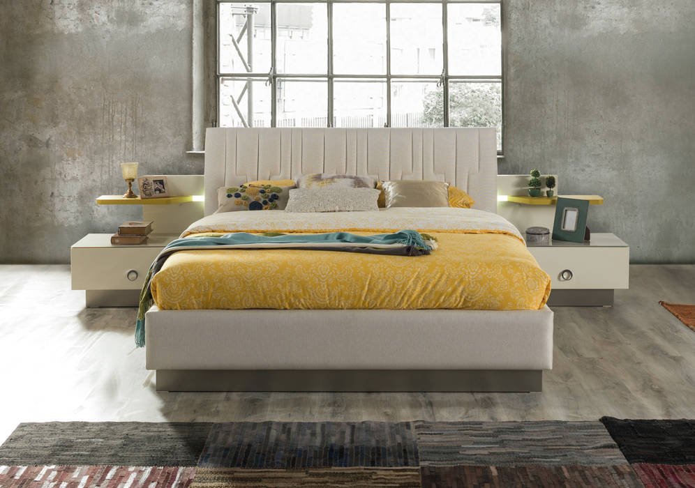 Vogue Bedroom, NILL'S FURNITURE DESIGN NILL'S FURNITURE DESIGN Dormitorios de estilo moderno Camas y cabeceras