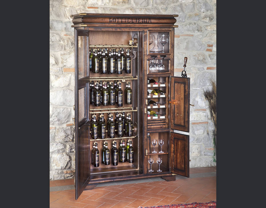 WINE RACK Maggi Massimo Rustic style wine cellar Wine cellar