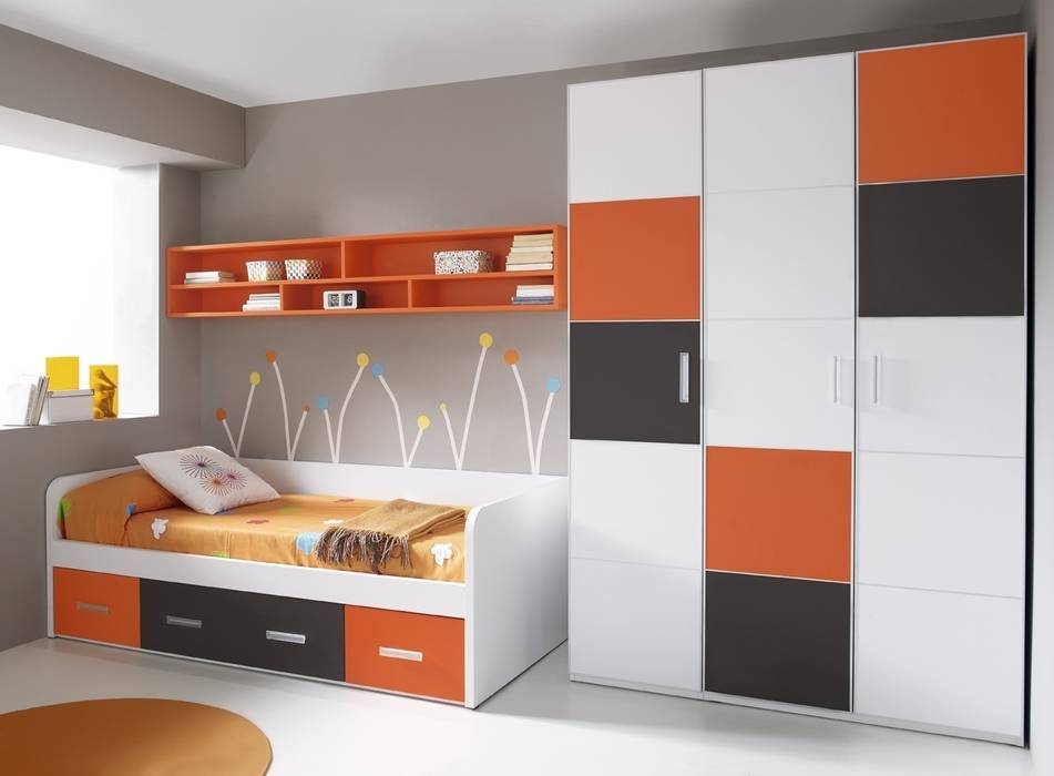 SONRÍE Idees.2, MUEBLES ORTS MUEBLES ORTS Modern Kid's Room Lighting