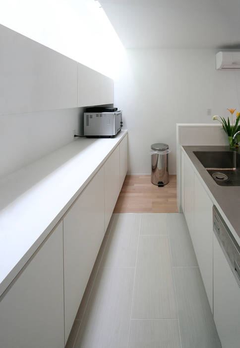 インナーテラスのある明るい住宅, ラブデザインホームズ／LOVE DESIGN HOMES ラブデザインホームズ／LOVE DESIGN HOMES Kitchen units