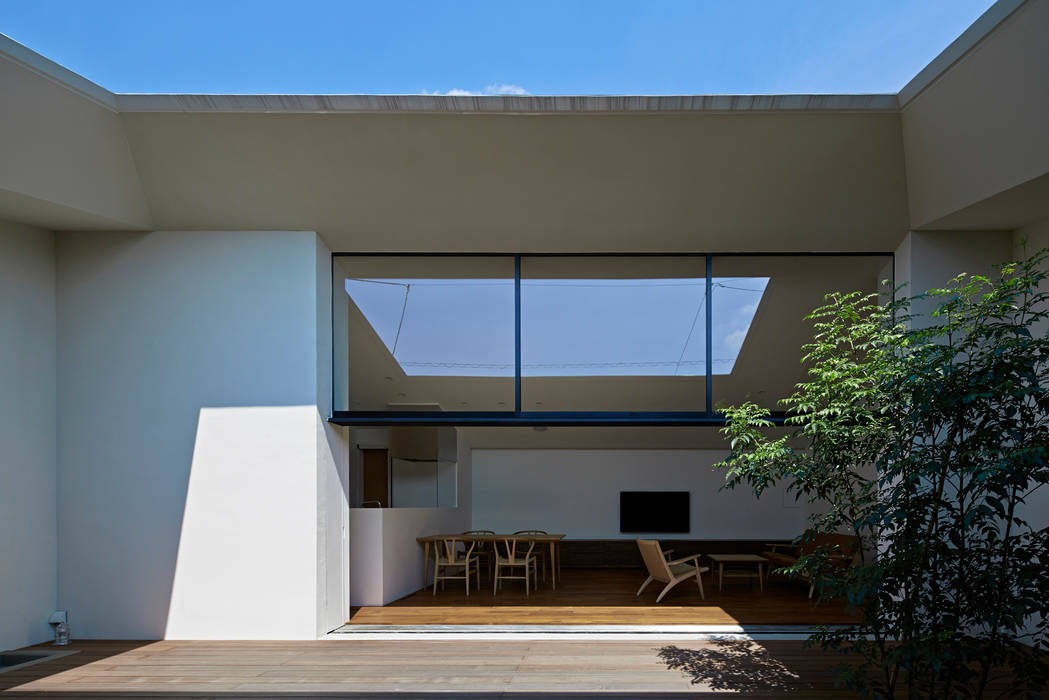 House in Hakonomori, 石井秀樹建築設計事務所 石井秀樹建築設計事務所 Modern houses