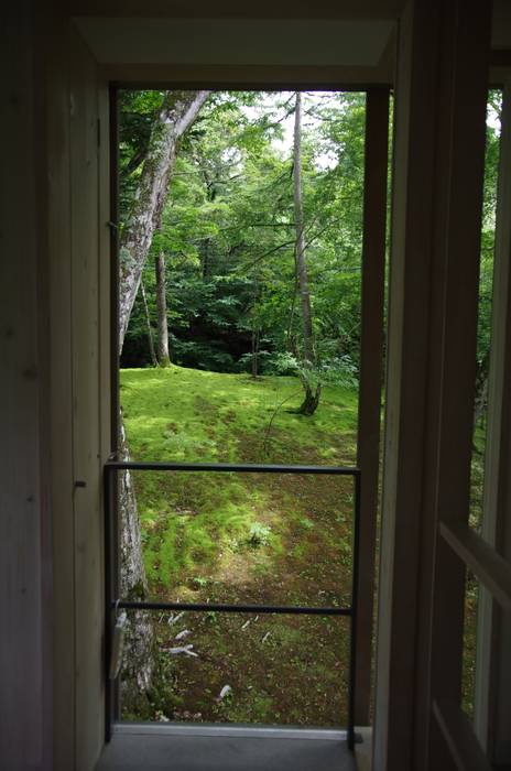 KOKE SANKYO (Villa of Moss), Naoko Hirakura Architect & Associates Naoko Hirakura Architect & Associates