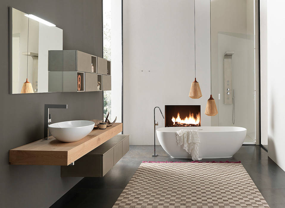 ARCHEDA, Graphosds Graphosds Modern bathroom Storage