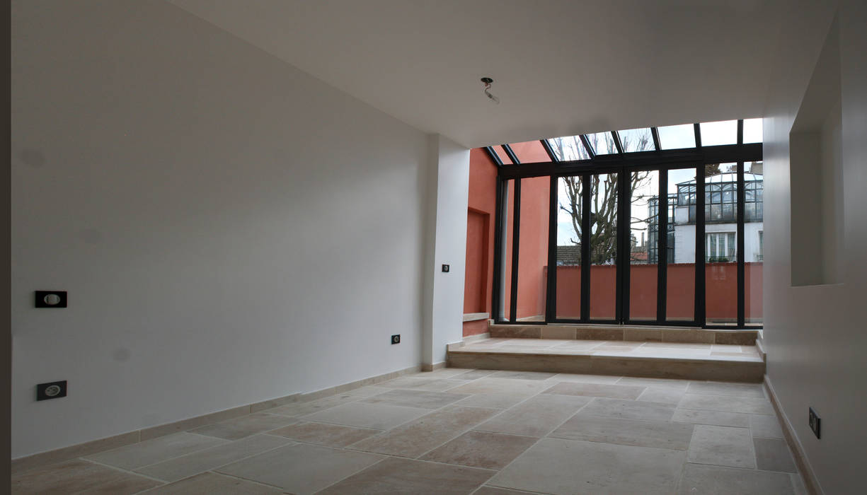 Villa Montsouris. Suite parentale. Atelier Morales Atelier Morales Maisons modernes