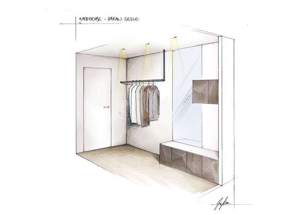 Eingangsbereich garderobe von einfall7 gmbh | homify