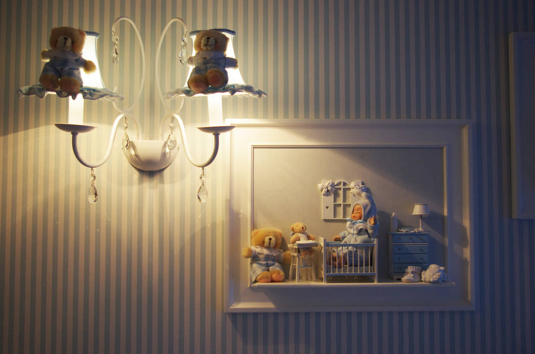 Lacote Özel sipariş bebek odası tasarımı, Lacote Design Lacote Design Klasik Çocuk Odası Yatak & Beşikler
