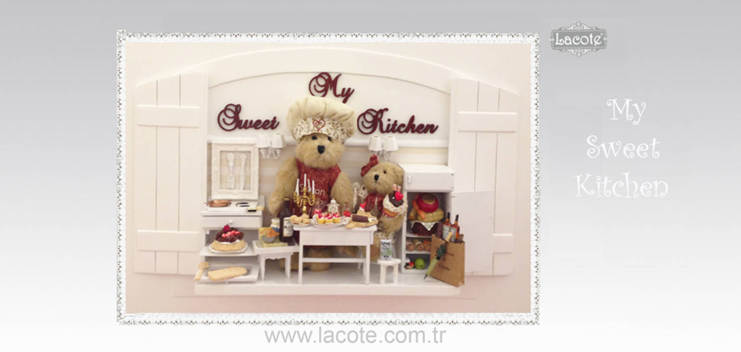 Lacote bebek odası dekorasyonu minyatür pano kapı süsü aksesuarları , Lacote Design Lacote Design Modern Çocuk Odası Aksesuarlar & Dekorasyon
