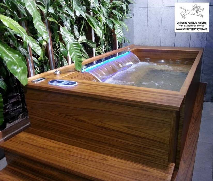 Teak Jacuzzi William Garvey Ltd モダンな スパ 家具