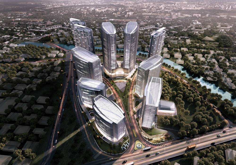 Ciputra International​ Architecture by Aedas