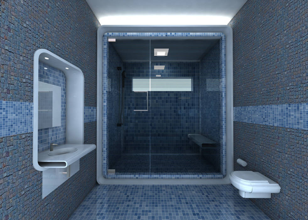 Bathroom interiors Preetham Interior Designer Minimalist bathroom