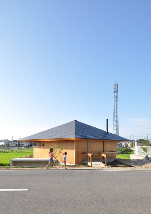 鵜沼の家, 後藤耕太建築工房 後藤耕太建築工房 Casas de estilo asiático