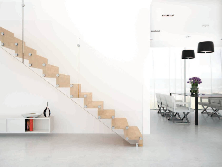 Aira, la scala sospesa di Rintal che unisce minimalismo e solidità, Rintal Rintal Stairs Stairs