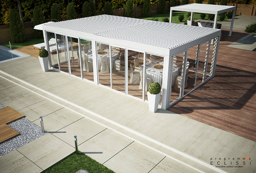 BIOSHADE AUTOPORTANTE, Tenda Service S.r.l. Tenda Service S.r.l. Giardino Gazebi & Serre