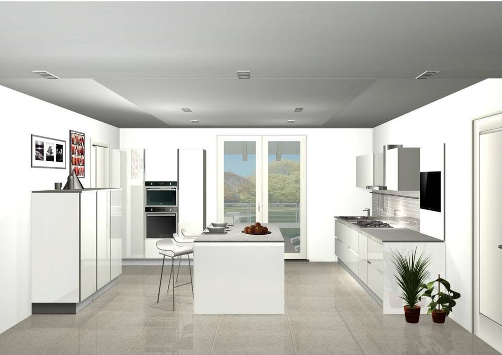 Cucina minimalista, Arredamenti Grossi Arredamenti Grossi Cucina minimalista Illuminazione