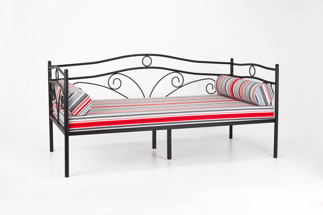 Demir Daybed, K105 Mobilya Pazarlama Danışmanlık San.İç ve Dış Tic.LTD.ŞTİ. K105 Mobilya Pazarlama Danışmanlık San.İç ve Dış Tic.LTD.ŞTİ. Modern style gardens Furniture