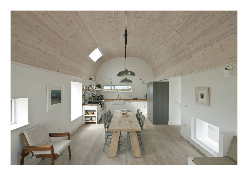 House No. 7, Denizen Works Denizen Works Rustic style dining room