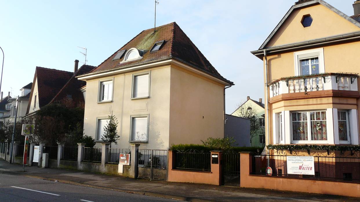 Extension - Maison C, ATELIER D'ARCHITECTURE SANDRINE ROYER ATELIER D'ARCHITECTURE SANDRINE ROYER