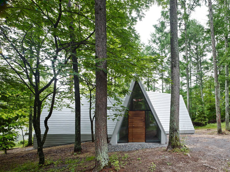 Forest House, カスヤアーキテクツオフィス(KAO) カスヤアーキテクツオフィス(KAO) Casas estilo moderno: ideas, arquitectura e imágenes