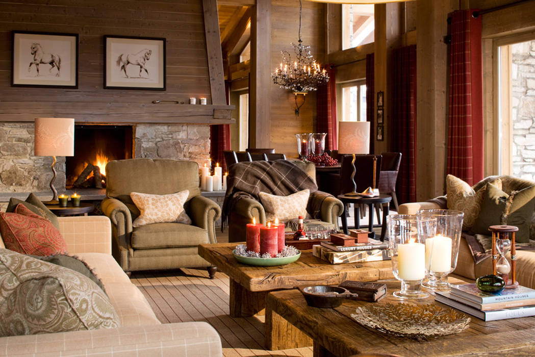 A Chalet to Keep You Warm: Val d'Isère, Helen Green Design Helen Green Design Дома