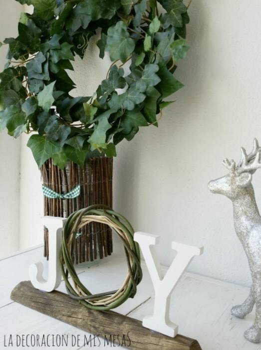 DIY para decorar la Navidad, LA DECORACIOND E MIS MESAS-SHOP LA DECORACIOND E MIS MESAS-SHOP Espacios