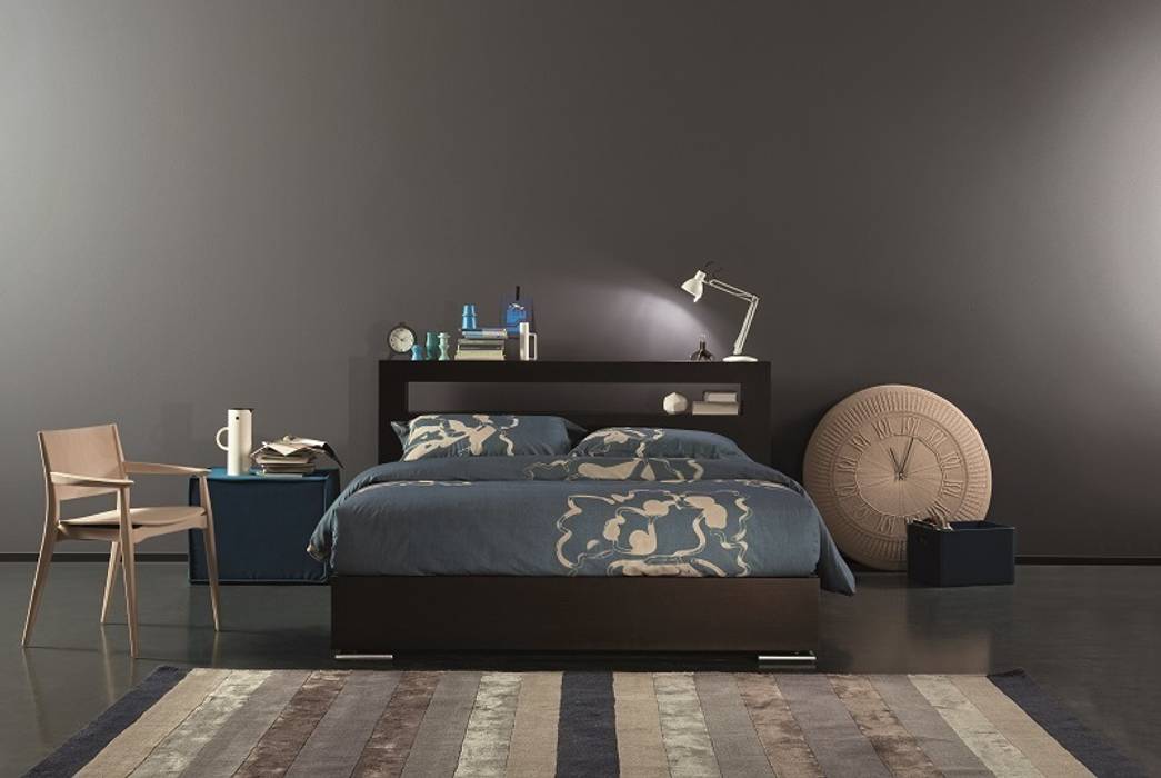 WOOD COLLECTION , OGGIONI - The Storage Bed Specialist OGGIONI - The Storage Bed Specialist Modern style bedroom Beds & headboards