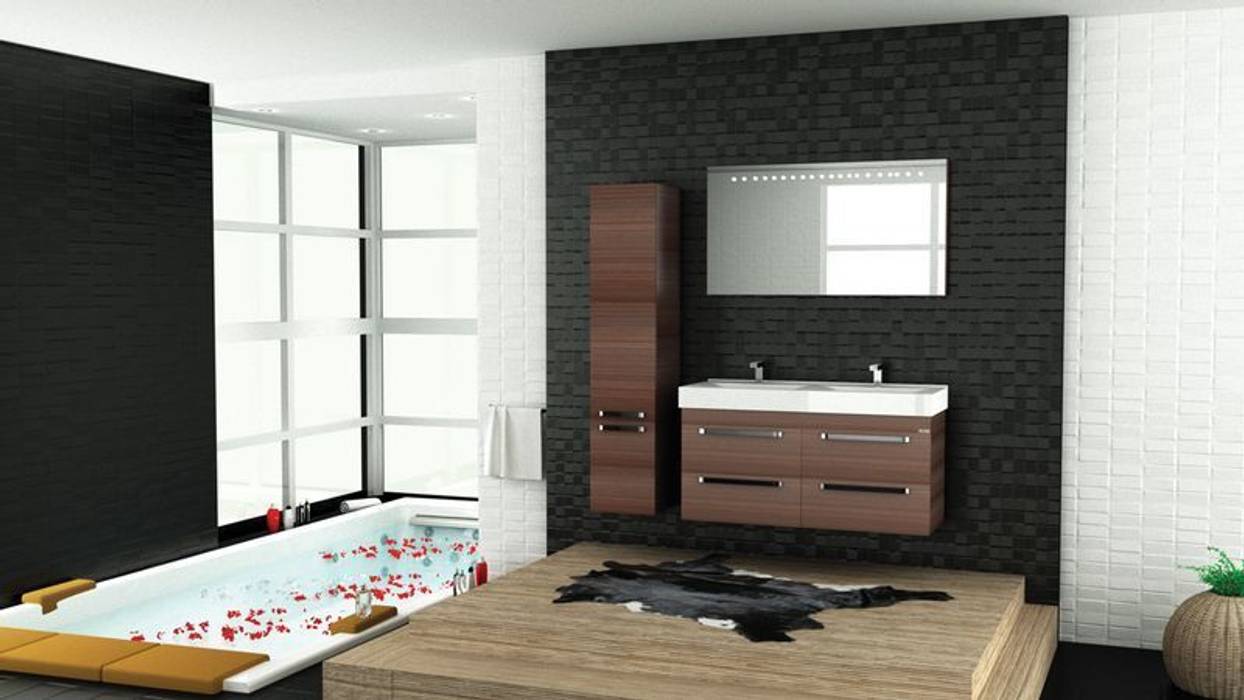 GOFRATO - MAESTA BATHROOMS homify Modern Banyo Raflar