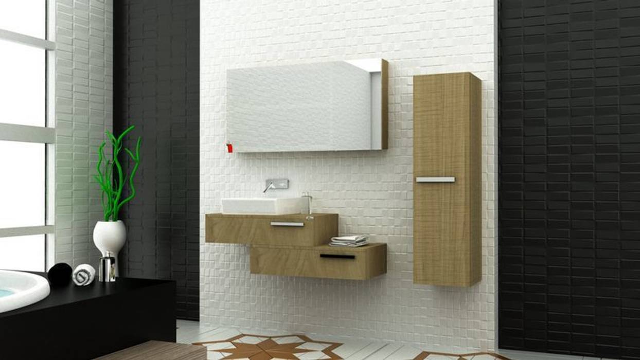 RAUCO - MAESTA BATHROOMS MAESTA BATHROOM FURNITURE Modern Banyo Raflar